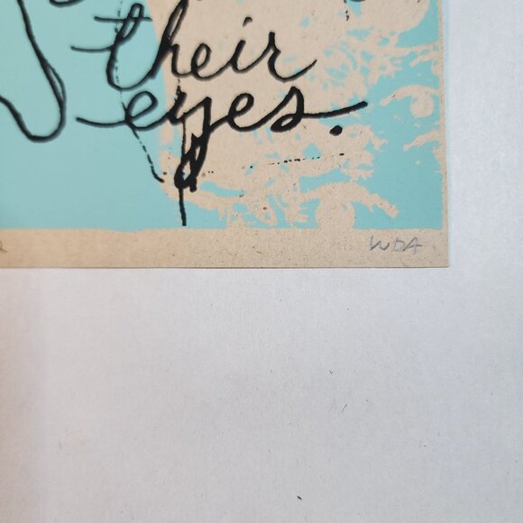 Abstract Art Print Unframed Titled "Dont See With Their Eyes" Soul Boho - Picture 5 of 9